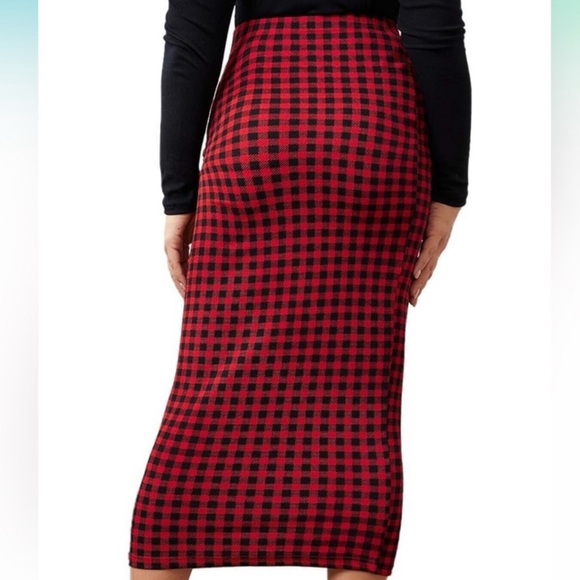 Shein Curve Pencil Skirt - Picture 3 of 5